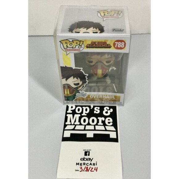 Funko Pop! My Hero Academia: Overhaul 788 Vaulted Figure W/Protector - Picture 10 of 11
